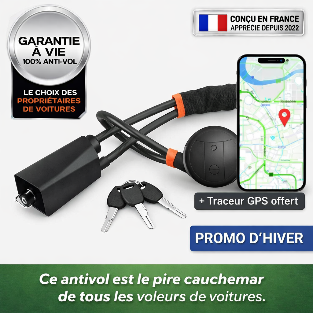 SÉCURILOCK — L'antivol qui protege votre voiture.